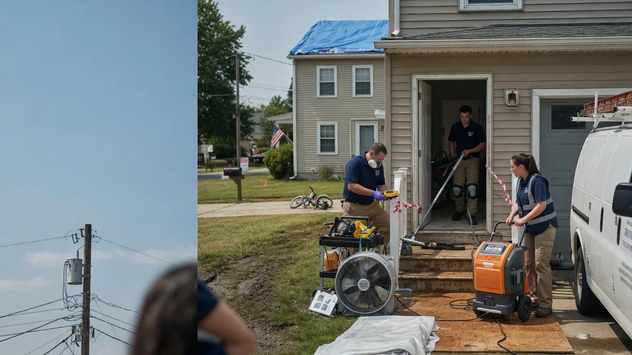 Water Damage Repair in Hallstead, PA near me
